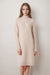 CASHMERE BLENDED DRESS BEIGE