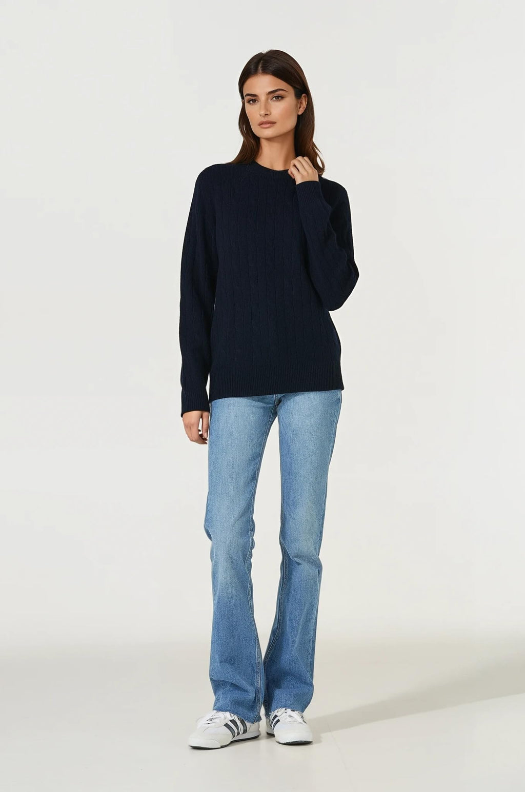 Women’s Cashmere Cable Sweater