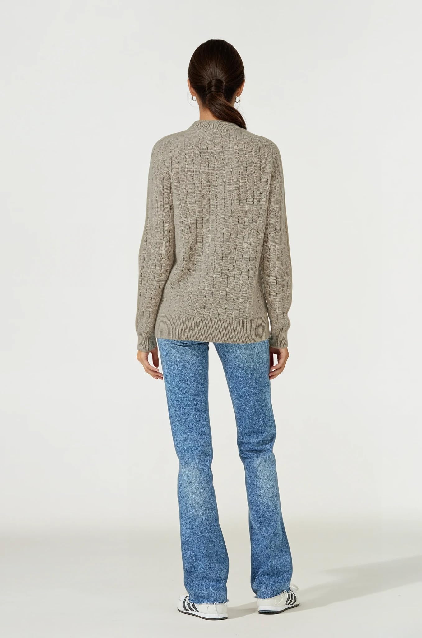 Women’s Cashmere Cable Sweater