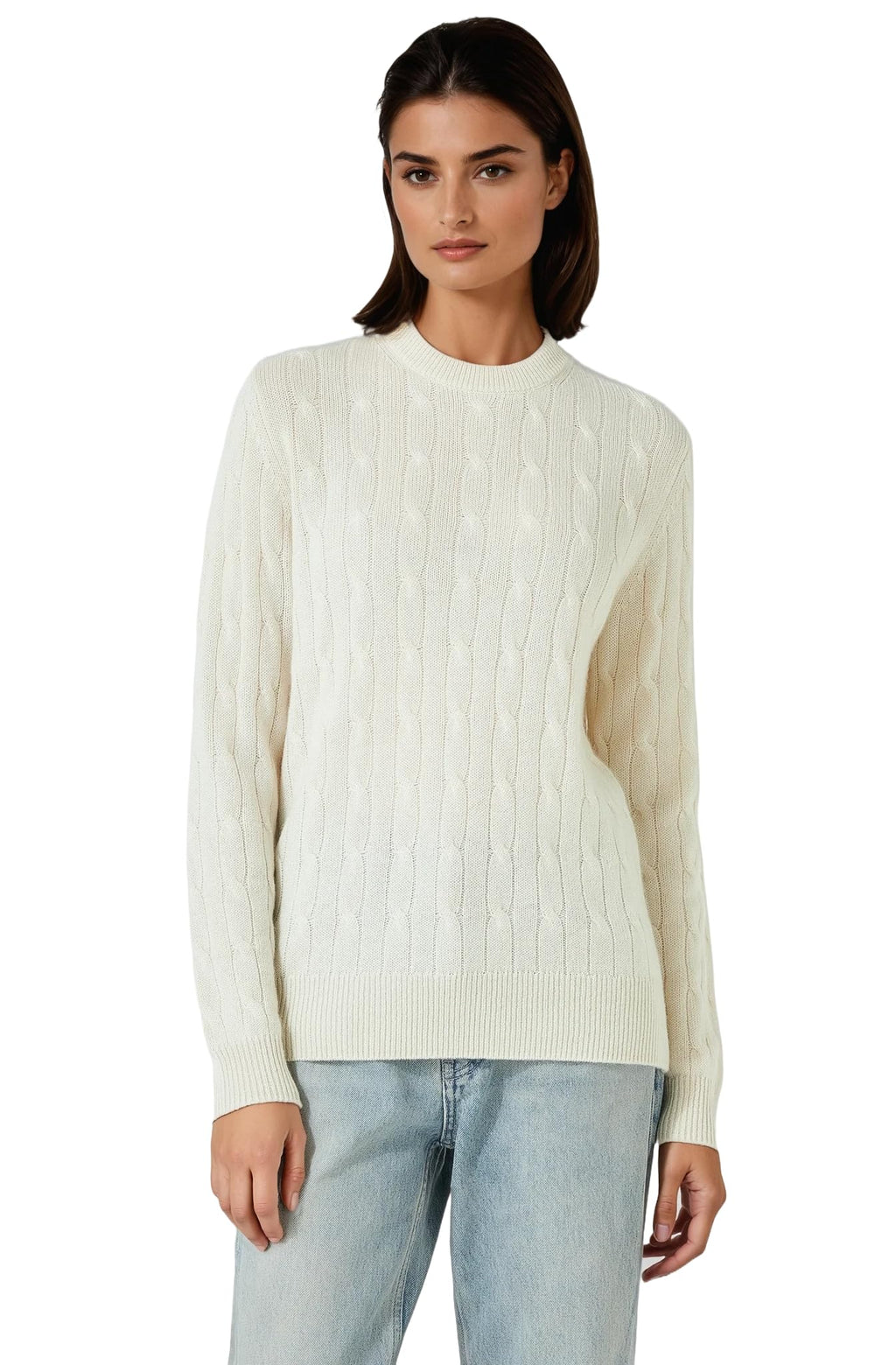 Women’s Cashmere Cable Sweater