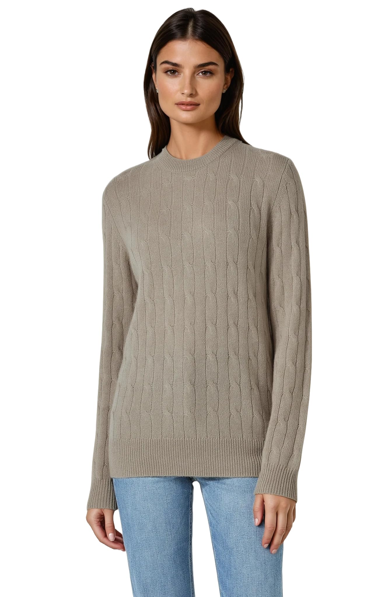 Women’s Cashmere Cable Sweater