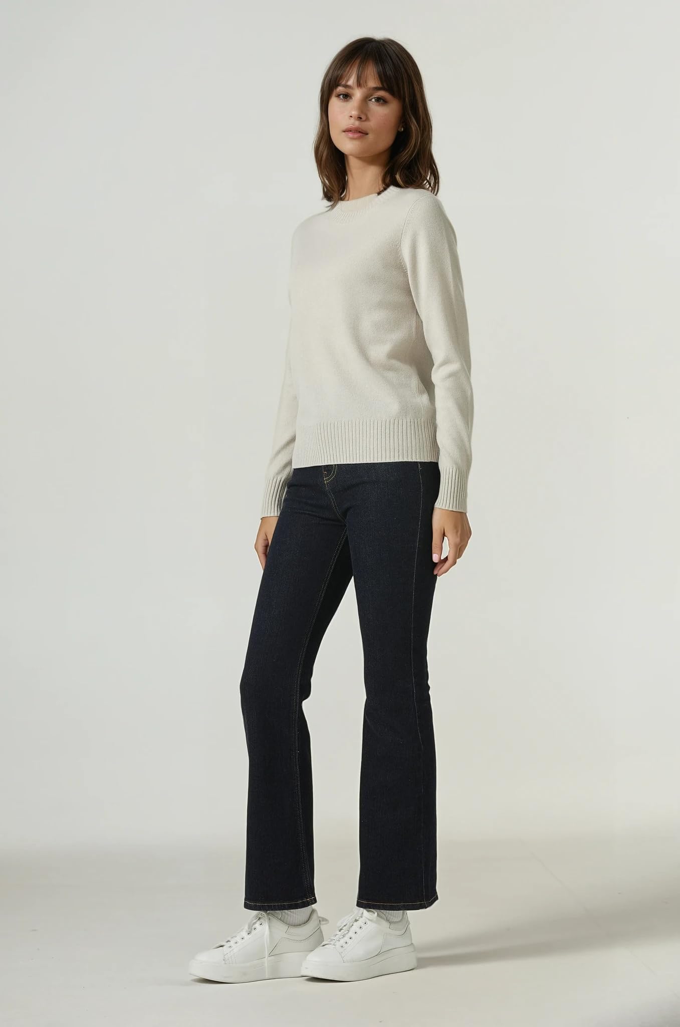 Hearth Cashmere Round Neck Sweater